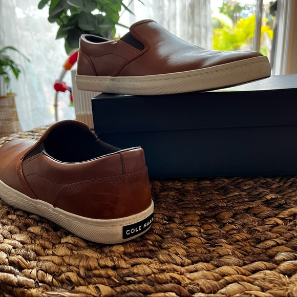 cole haan deck slip on